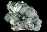 Green Fluorite Crystal Cluster - China #111917-1